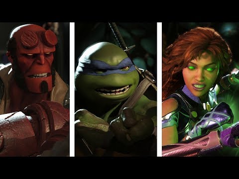 Injustice 2: All Characters Clash Win Animations (All DLC's)