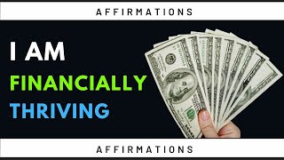 💵Money Affirmations 💚 I am Financially Thriving, I am Set For Life| Looped