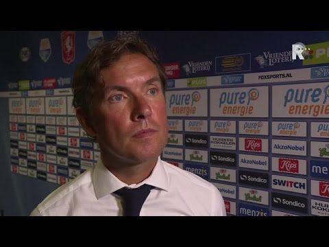 Trainer Alex Pastoor na FC Twente - Sparta