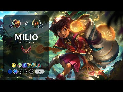 Milio Support vs Nautilus - EUW Grandmaster Patch 13.7