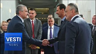 Crimea and Damascus Host Important Talks: Russia to Provide Syria With Important Rebuilding Material