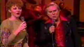 George Jones and Reba singing &quot; ME AND JESUS&quot;