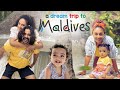 A Dream Trip To Maldives Pearle Maaney Srinish Aravind Baby Nila