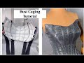 Bustier Caging Tutorial How To Cage A Bustier And Corset