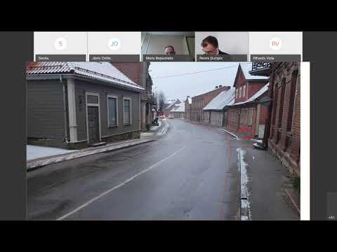 Sanāksme par Jūras ielas pārbūvi, Limbažos