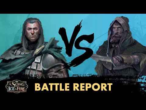 ASOIAF Battle Report 2021 S02 edition 40 pt: Greyjoy (Balon Greyjoy) vs Stark (Howland Reed)