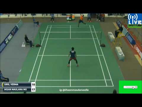 [Men's Single] QF Russian Open S100 2019 - IHSAN MAULANA MUSTOFA VS SIRIL VERMA