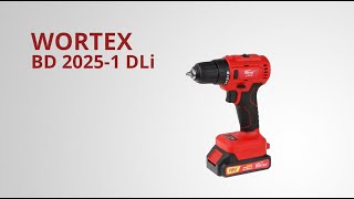 Li-ion Cordless Drill WORTEX BD 2025-1