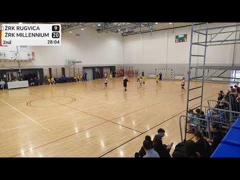 U-12 POLUFINALE  ŽRK RUGVICA vs ŽRK MILLENNIUM - 04/01/2026