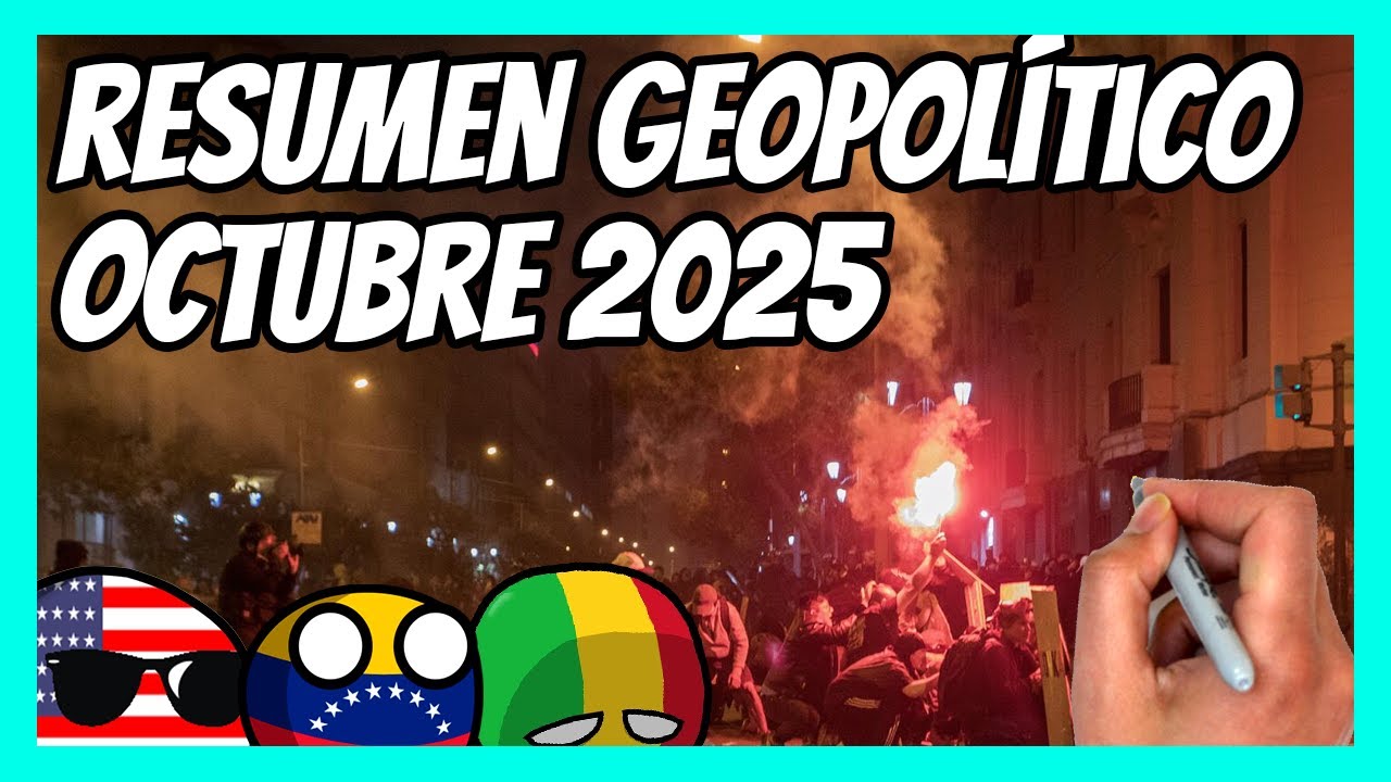 ✅ Resumen GEOPOLÍTICO de OCTUBRE en 10 min | EE.UU. contra Venezuela, elecciones en América Latina