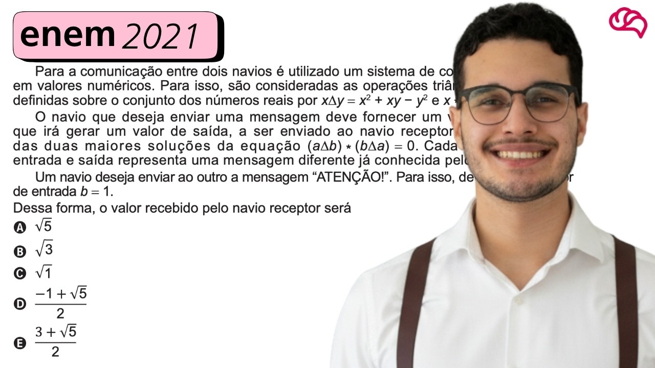 Resolução em Vídeo — Questão 152 ENEM 2021