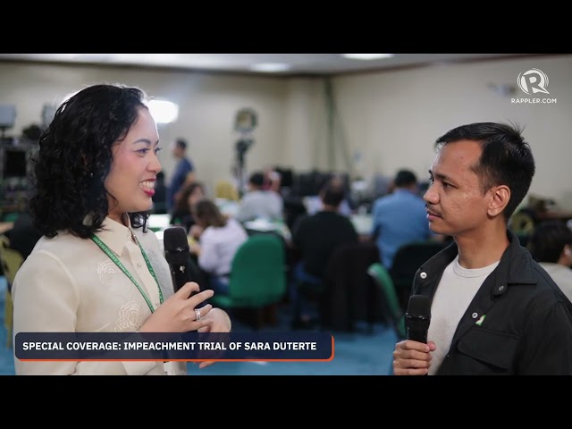 LIVE UPDATES: Impeachment trial of Vice President Sara Duterte