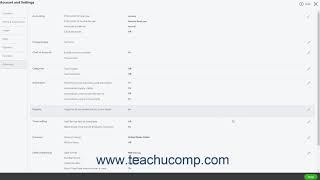 QuickBooks Online Tutorial Assigning Account Numbers Intuit Training