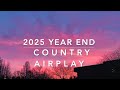 Billboard 2025 Top 100 Year End Country Airplay Chart