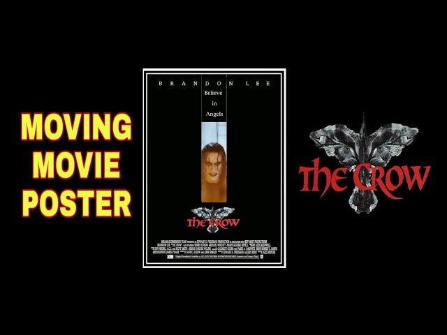 Vídeo relacionado con Póster de película The Crow Wicked Orayer Cover - Lienzo decorativo para pared, para sala de estar, póster de dormitorio, 20 x 30 cm