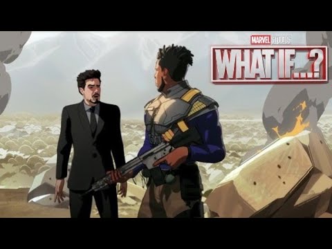 Killmonger Saves Ironman | Killmonger sets trap for Tony Stark | Marvel Studios' What if...? S01 E06