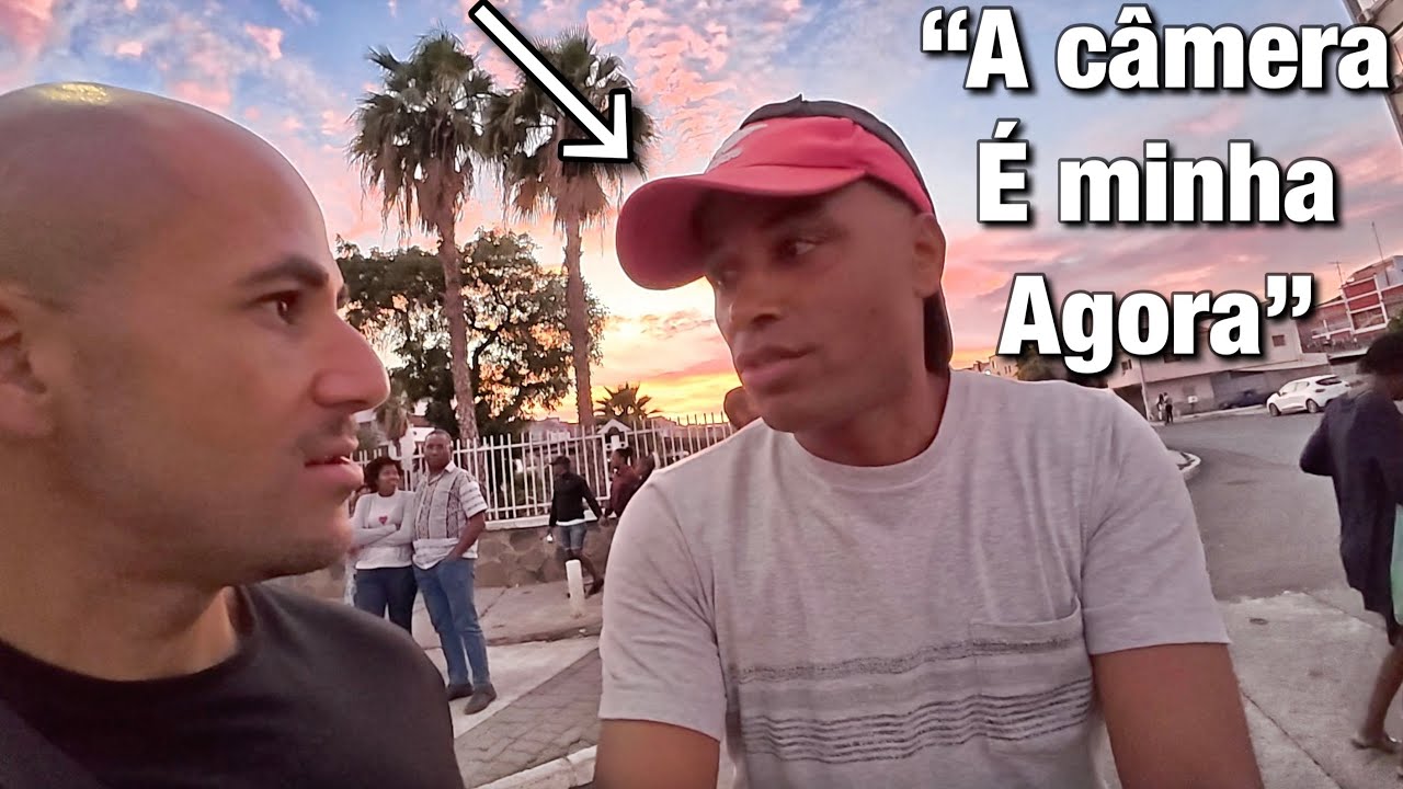 TENTARAM TOMAR MINHA CÂMERA EM CABO VERDE 🇨🇻