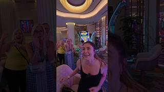 Amazing Crowd Cheers Me On As I WIN MASSIVE!!! #slots #vegas #casino