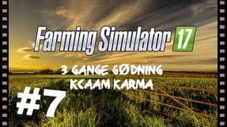 Guide 3 gange gødning vs 1 gang gødning - Farming Simulator 2017 Dansk EP 7
