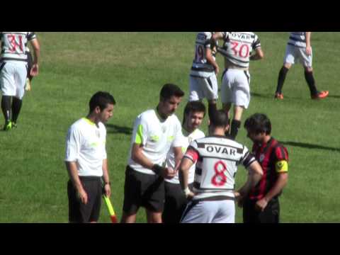ADOvarense entrada em campo das equipas - 2013-2014