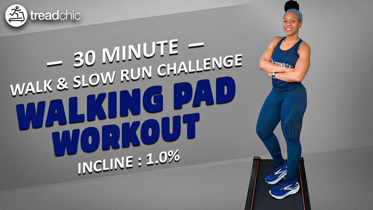 Let's Go For A Walk!! 30 Minute Walking Pad/Treadmill Workout! - YouTube