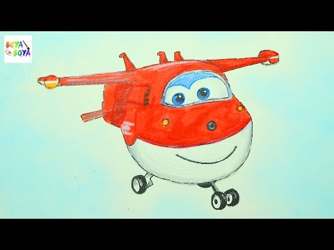 Super Wings | Harika Kanatlar | Nasıl Çizilir | Çizim Teknikleri | Boya Boya Video