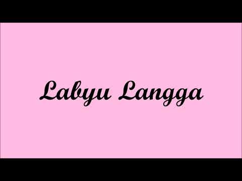 Labyu Langga - Jerika Teodorico (Lyrics)