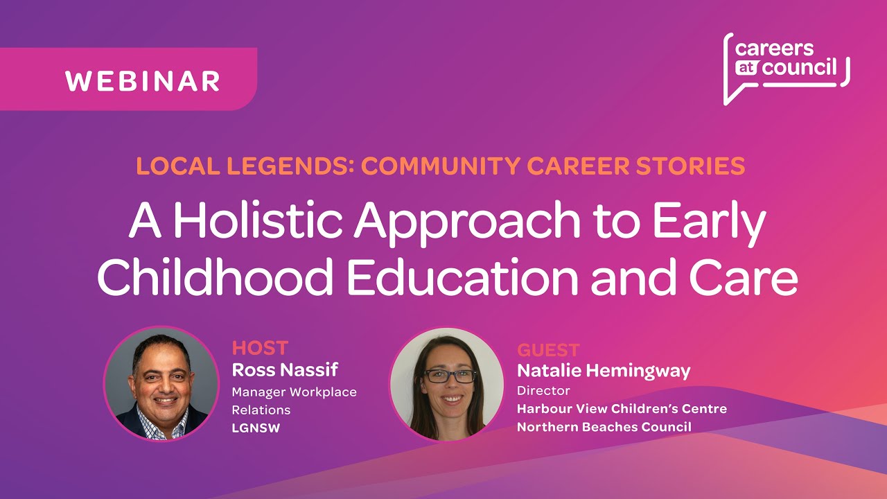 Webinar - A Holistic Approach to Early Childhood Education and Care