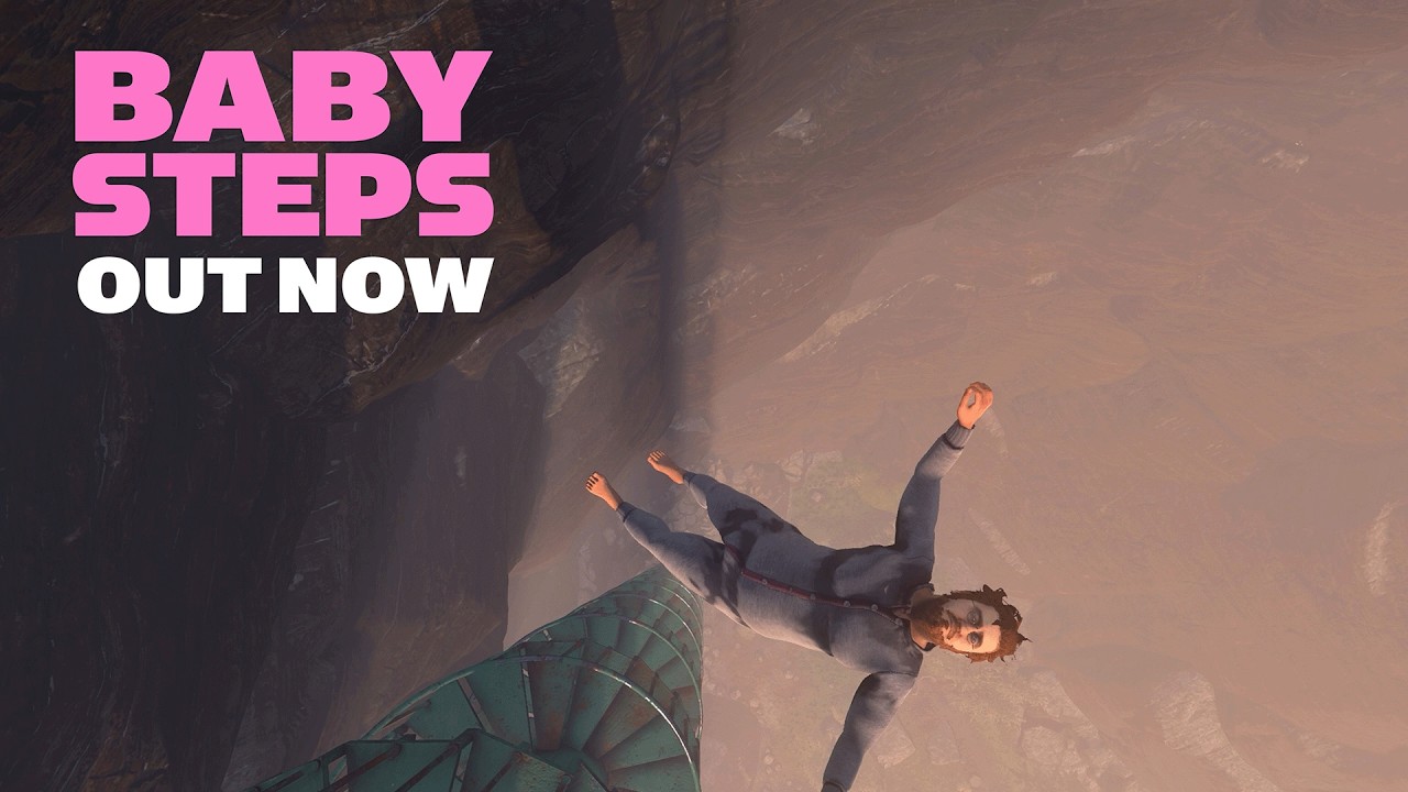 Baby Steps is out now! Put one foot in front of the other on PS5 and PC. - YouTube