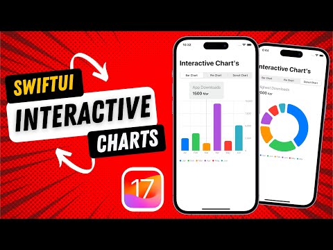 SwiftUI Interactive Charts - Pie/Donut Charts - iOS 17 - WWDC 2023 thumbnail