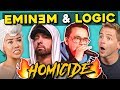 Adults React To Logic - Homicide Ft. Eminem