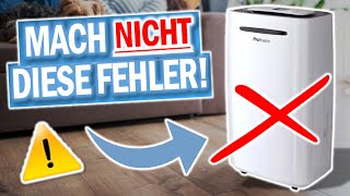 LUFTENTFEUCHTER KAUFEN: ❌ Bitte mache nicht DIESE Fehler ! ❌