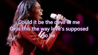 Aliyah Moulden - (Love Is Like A) Heat Wave (The Voice Performance) - Lyrics