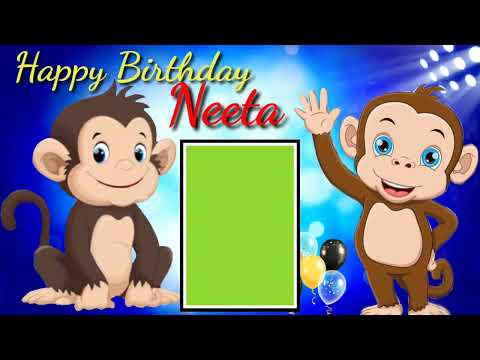 #neeta Happy Birthday || birthday song || Instagram story || cartoon
