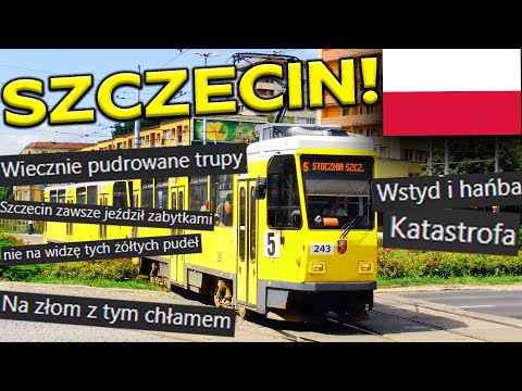 Najgorsze tramwaje w Polsce i... najszybszy szybki tramwaj ?? Szczecin 🇵🇱 i tramwajowy paradoks 🚋😲🚊