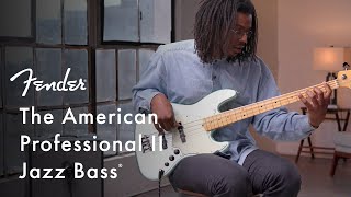 Video thumbnail for Exploring The American Professional II Jazz Bass | American Professional II Series | Fender by Fender