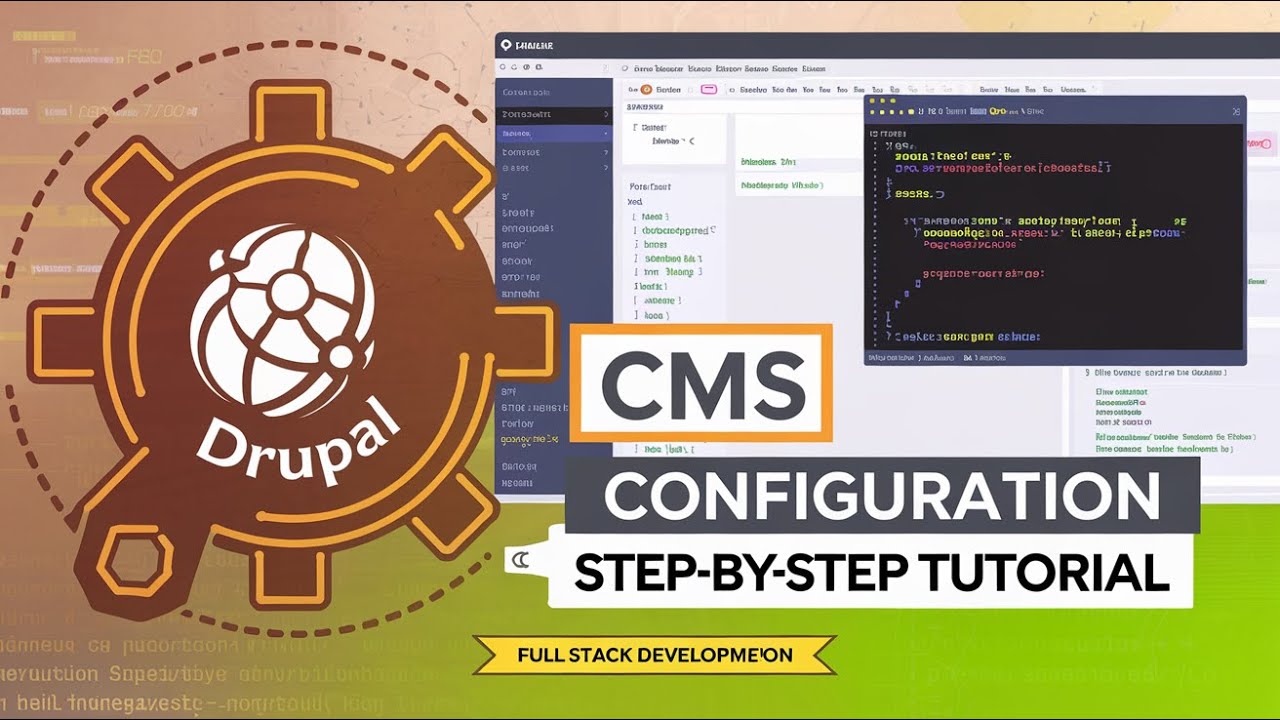 Drupal CMS Configuration for Full-Stack Development | Step-by-Step Tutorial #drupal10 #drupal #3