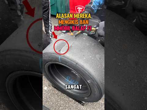 Alasan Mereka Mengikis Ban Mobil Balap F1 #fakta #unik #informasi