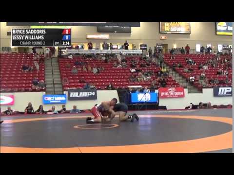 66 kg R2 - Bryce Saddoris (Marines) vs Jessy Williams (NYAC)