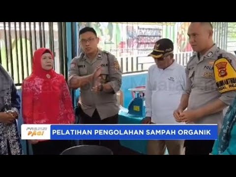 POLSEK LAWANG KIDUL GELAR PELATIHAN ECO ENZYM DAN PROGRAM KETAHANAN PANGAN