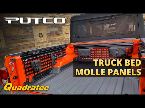 Putco Truck Bed MOLLE Panels for Jeep Gladiator JT