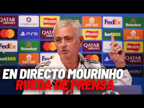 EN DIRECTO I Rueda de prensa de Mourinho previa al partido de Champions, en vivo