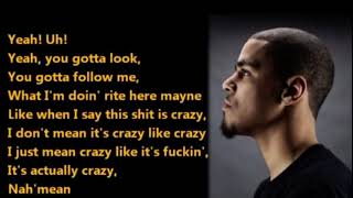 J. Cole - Dreams (Lyrics)
