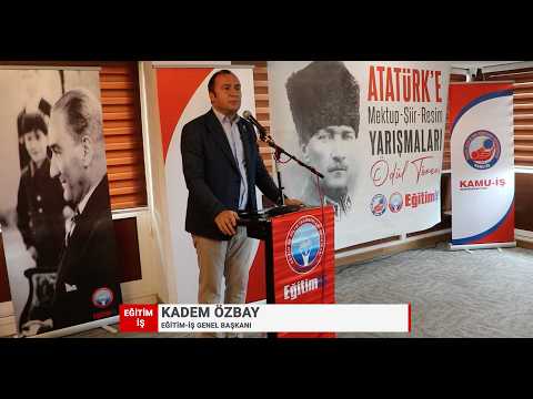 Eğitim-İş Genel Başkanı Kadem Özbay - Ödül Töreni Açılış Konuşması - 20/06/2026 | EĞİTİM İŞ