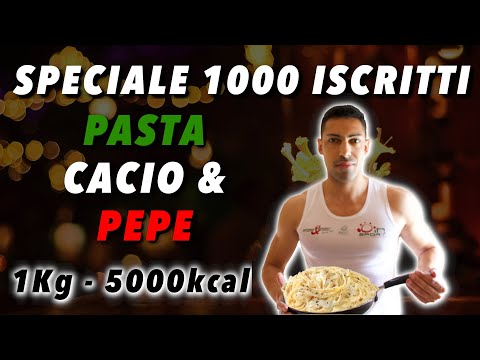 Food Challenge | 1Kg Pasta Cacio & Pepe | Italian man vs. food  -  ALE MORNATA