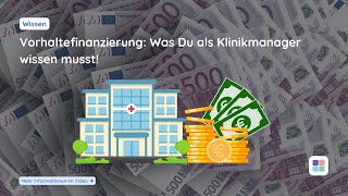 Wie funktioniert die Vorhaltefinanzierung im Krankenhaus? Klinikreform, kurz erk