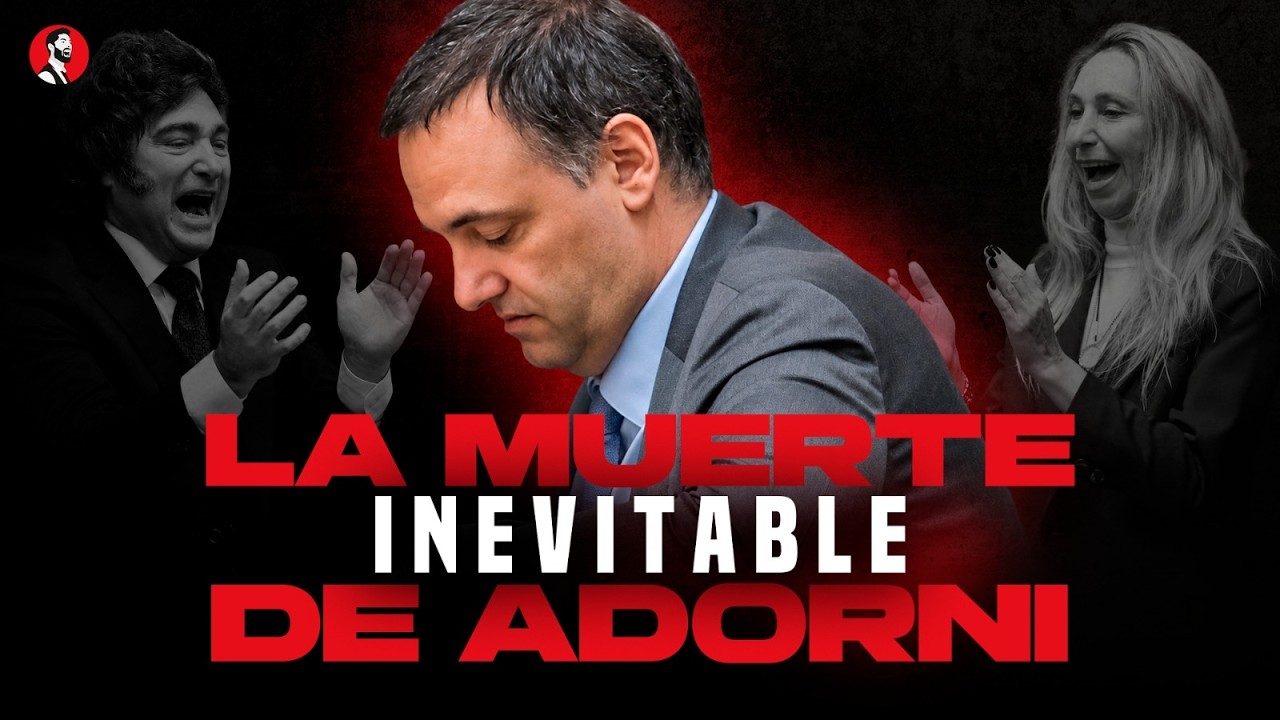 EL FINAL DE ADORNI ESTÁ CERCA: ¿Quiénes frenaron su interpelación? ¿Termina PRESO?