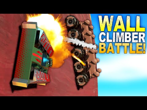 We Battled Wall Climbing Tanks on a VERTICAL WALL! [Trailmakers]