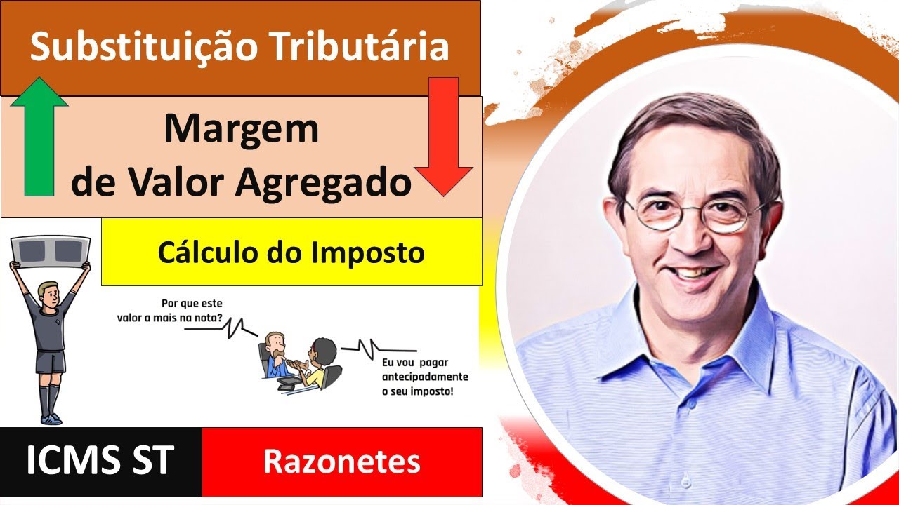 Substituição tributária - ICMS ST - MVA - Margem de valor agregado - Razonetes - Cálculos