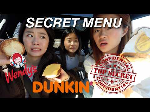 WE TRIED EVERY FAST FOOD SECRET MENU DRIVE THRU